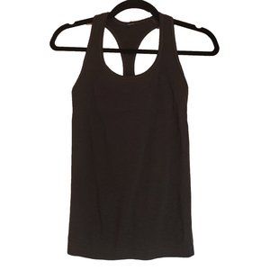 Lululemon Athletica Black Racerback Tank Top